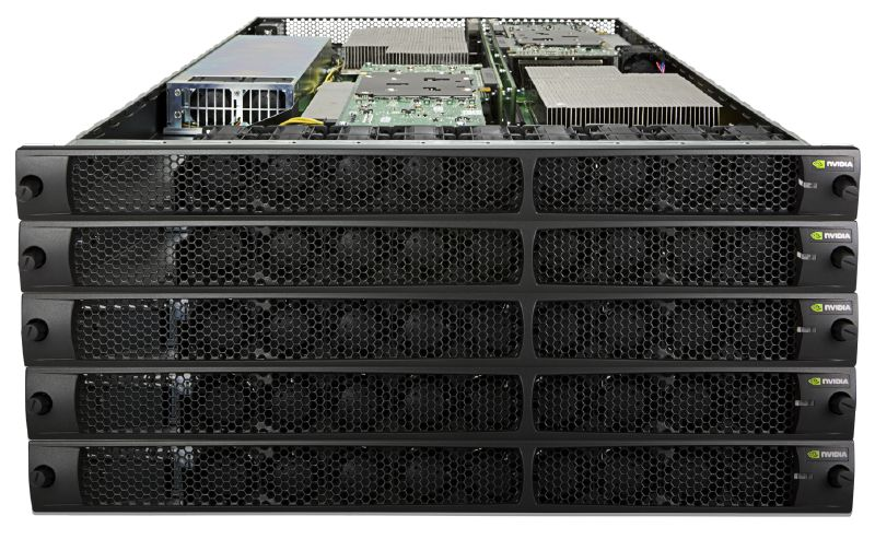 Illustration for article titled NVIDIA's Tesla Hardware, Supercomputers Fo' Reals